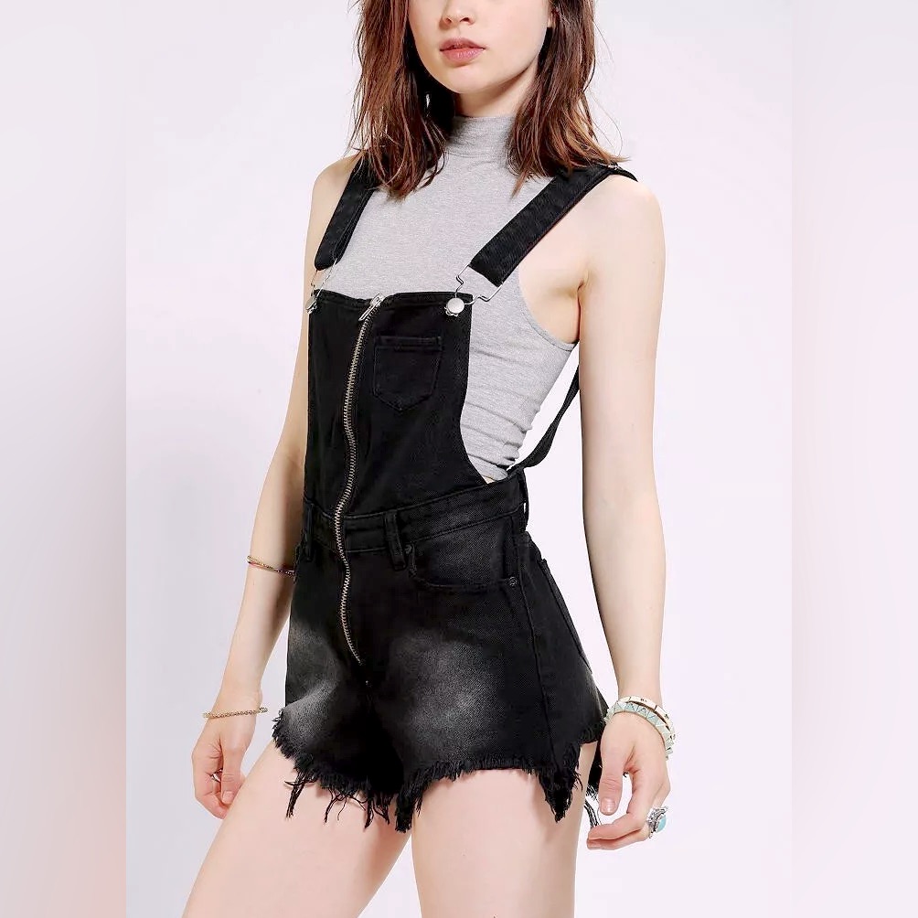 Unif Yokel Cuttoff Overalls Shorts!